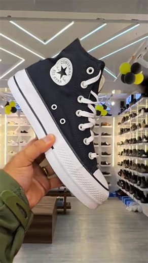 CONVERSE Chuck Taylor All Star Lift Platform Womens High Top Shoes #Greenish #converse #converseallstar #conversehigh #sneakers