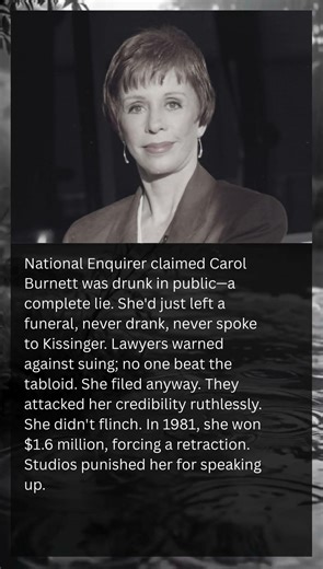 Carol Burnett Sued A Tabloid Empire Everyone Said She'd Lose To—And Won