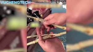 YUCHENGTECH Manual Sugarcane Peeler Mini Sugar Cane Peeler Peeling Machine with Replacement Blade (Silver)