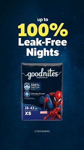 18K views | Up to 100% leak-free nights and an underwear-like fit. Goodnites® means a better night. | Goodnites | Facebook