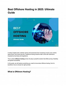 Affordable Offshore Hosting for Global Websites in 2025 - SlideServe
