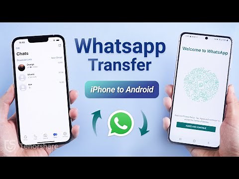How to Transfer Whatsapp from iPhone to Android 2024