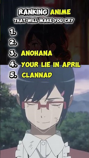 Try Not To Cry 😭 Top 5 Saddest Anime Ever