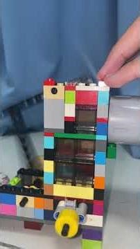 (Part 7)(Smallest flywheel goes the craziest) Simple Lego Vacuum Engine SOHV running