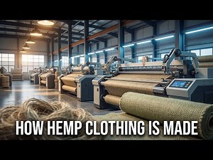 How Hemp Clothing Is Made | Inside a High-Tech Fashion Factory