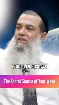 The Secret Source of Your Week - Rabbi Yigal Cohen