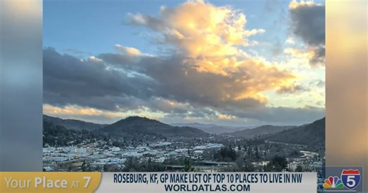 Roseburg, Klamath Falls & Grants Pass named Top 10 NW places to live - KOBI-TV NBC5 / KOTI-TV NBC2