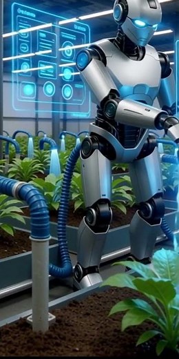 AI Robot Waters the Fields 🤖💧 | Future of Farming 🌾 | Everyday with AI