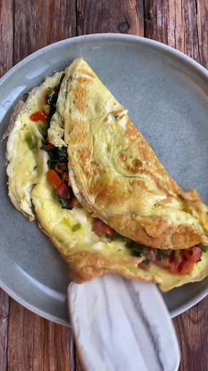 Healthy Scrambled Eggs with Vegetables Recipe