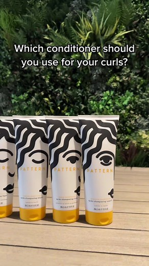 So many conditioners… which one should you choose? Here’s a quick guide to our conditioners based on your pattern & hair porosity 💛 Shop now on PATTERNBEAUTY.com #hairtok #washday #conditioner #rockyourpattern #hairtools #curlyhair #coilyhair #tighttexturedhair