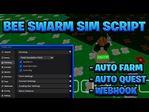[NEW BEST] Bee Swarm Simulator Script Pastebin - (ROBLOX) *Auto Farm & More* Exploit