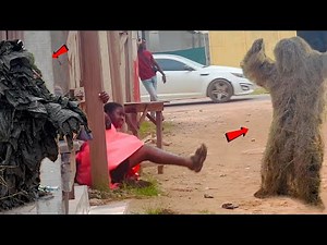 Bushman Prank Gone AWFULLY WRONG! | Trashman Prank Scaring People!