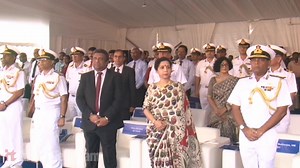 ASW SWC (CSL) പദ്ധതിയിൽ നിർമിച്ച ആദ്യ മൂന്ന് കപ്പലുകളുടെ 'മാഹി, മാൽവാൻ, മാംഗ്രോൾ' എന്നിവയുടെ ലോഞ്ച് കൊച്ചിയിലെ CSL-ൽ നടന്നു | The Indian Telegram | Facebook