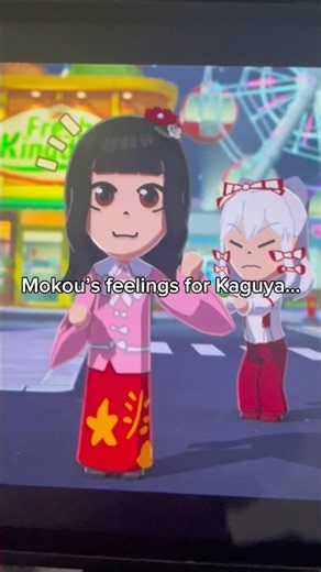 POV: Mokou Fujiwara needs a love for Kaguya Houraisan #tomodachilife #ltd #touhou #2hu #benbros