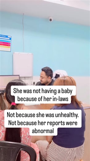DrJubair Ahmed on Instagram: "She was not having a baby because of her in-laws. Not because she was unhealthy. Not because her reports were abnormal. This is not a story. This is medical reality — backed by science. Research facts: • Studies show women under constant family pressure take significantly longer to conceive • Emotional abuse and fear activate the fight-or-flight system, not the reproductive system • The body prioritizes survival over pregnancy during stress The unseen factor: In-law