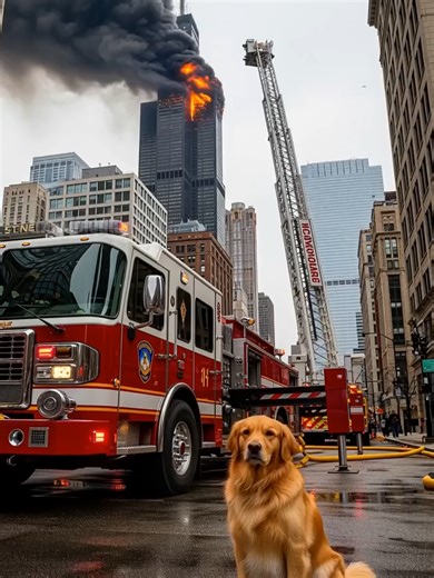 A hero with four paws helped firefighters save the day! 🐕🚒 During a massive fire, a brave K9 police dog worked alongside rescue teams—entering smoke-filled rooms, guiding victims to safety, and refusing to quit even after being injured while saving a trapped child. Thanks to its courage and the firefighters' skill, lives were saved on both sides. This dog didn't just assist—it became part of the team. 🥹🔥❤️ #DogHelpsFirefighters #K9Hero #FireRescue #BraveDog #SearchAndRescue #FireDepartment #