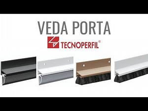 VEDAPORTA em PVC TECNOPERFIL