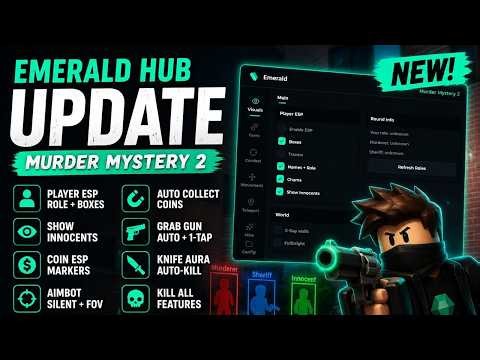 MM2 Script 2026 [FREE] Auto Farm, ESP, Kill Aura | Murder Mystery 2 Roblox Hack