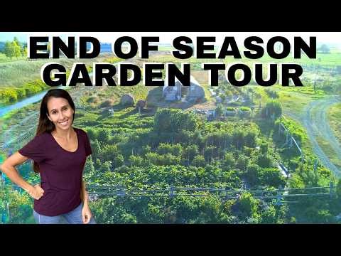 End of Season Garden Tour | Harvest Wrap-Up & Food Storage at the Farn