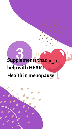 Wanjira Njenga | Menopause/Pelvic Floor Health Coach on Instagram: "Menopause does affect the heart, and all the habits recommended for general health in menopause help a huge deal.⁣ ⁣ Here are three supplements that also help with heart health in menopause:⁣ ⁣ Coenzyme Q10 is essential for your body to make energy.⁣ ⁣ CoQ10 can decrease vascular stiffness and hypertension (high blood pressure), reduce oxidative stress.⁣ ⁣ For menopausal women who are sometimes prescribed statins, a medication t