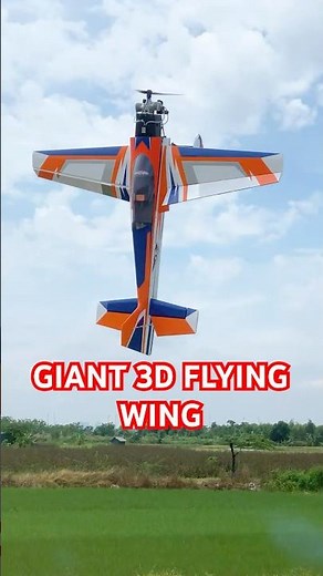 INSANE Giant 3D Flying Wing – Epic Aerobatics!