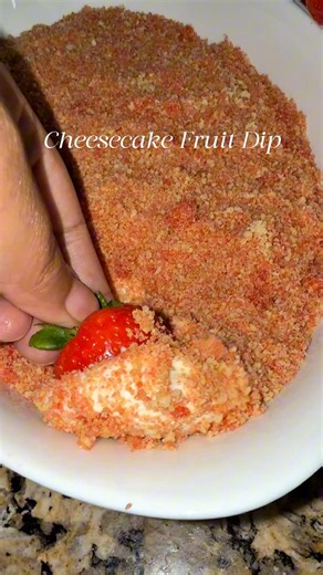 812K views · 20K reactions | Cheesecake Fruit Dip #cheesecake #strawberry #chefbae | Chef Bae | Facebook
