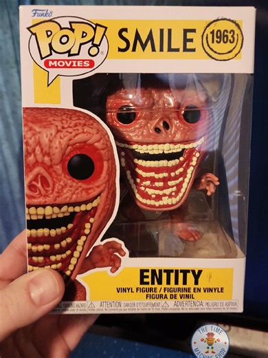 Creepy energy that pops. 😬 The Smile Entity Funko Pop just arrived at The Time Machine Shop — and it’s bringing that unsettling vibe in clean vinyl form. • Eerie design that stands out • Perfect for horror shelves or display clusters • Strikes twice as hard in person We curate the weird, the standout, the collectible. ☝️Tap to shop #FunkoPop #HorrorCollectibles #SmileEntity #CollectorTok #timemachineshop