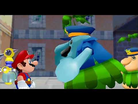 Super Mario Sunshine Mario Gets Arrested and Falsely Accused