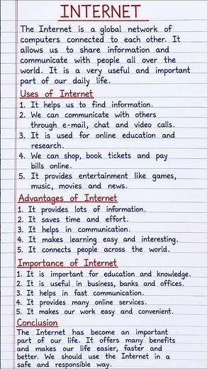 Internet | Uses, Advantages and Importance