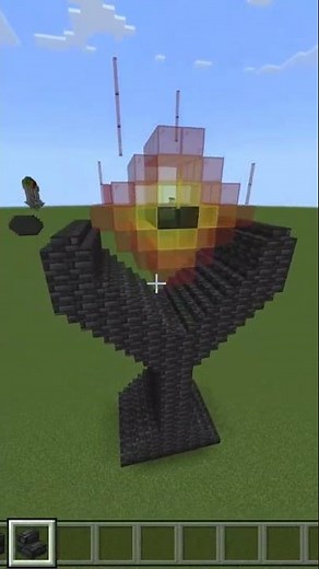 eye of sauron custom build! #minecraft