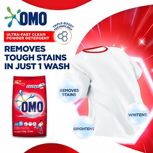 2.3K views · 768 reactions | Omo Powders Removes Tough Stains in Just 1 Wash! | Unilever South Pacific Islands | Facebook