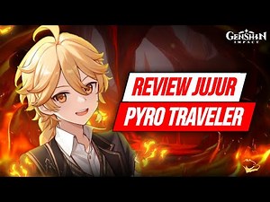 BAGUS? Build & Review Pyro Traveller - Lumine / Aether Pyro - Lapakhuda.com #genshinvideo