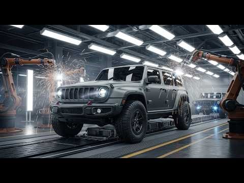 Inside 2026 Jeep Recon EV Factory | 650HP Electric Beast
