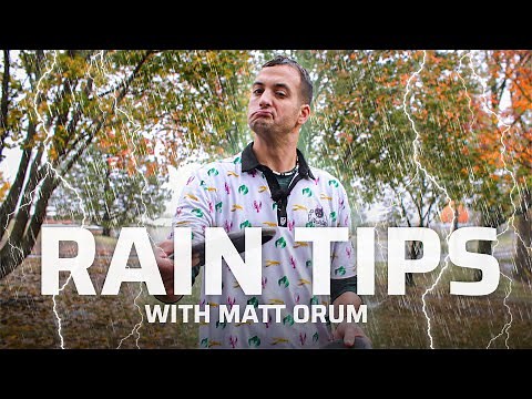 MattyO's Top 6 Tips for Playing Disc Golf in the Rain 🌧️