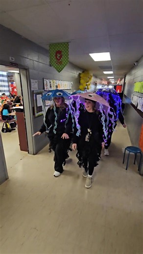 5.7K views · 104 reactions | Just SpongeBob and other (Speech) friends trying to catch those (3rd grade) jellyfish!浪﫣謁 | Kossuth Elementary School | Facebook