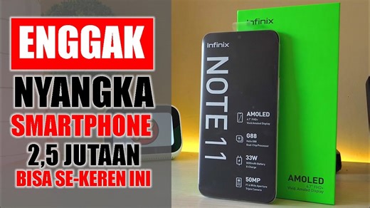 Infinix Note 11 NFC – Smartphone Rp2,5 Jutaan dengan AMOLED Display & NFC