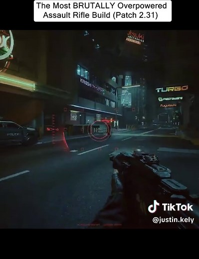 Ultimate Assault Rifle Build in Cyberpunk 2077