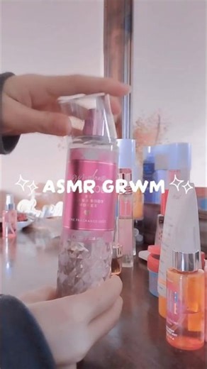 *asmr* Grwm- qotd: do you like my grwm's?#shorts #viral #asmr #pink #fyp