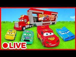 Les meilleures aventures de Flash McQueen! 🚗🏁 La course de CARS Disney | Dessins animés | Kidibli