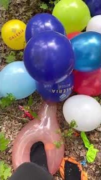 Stomp to Pop Ballons Luftballons mit Socken platzen