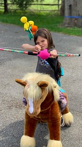 5.6K views · 20 reactions | Giddy-up, cowgirl! Our little wrangler takes the reins, turning every ride into a wild west adventure. ✨ @pghunicornmomma #ponycycle #cowgirl #horselovers | PonyCycle | Facebook