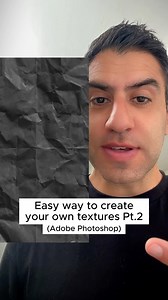 ZEET on Instagram: "Create your own textures! [Pt.2]. Easy way to make a crumpled paper texture. . . . . . . #photoshop #graphicdesign #photoshoptutorial #photoshopedit #graphicdesigndaily #posterdesign #howto #howtodesign #adobetutorial #graphicdesigntutorial #graphicdesigntips #typography #fashiondesign #albumart #albumartwork #designtips #designtutorial"