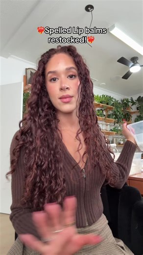 Restocked Spelled Lip Balms