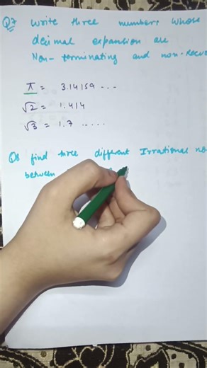 class 9 ch -1 maths exercise 1.3 q7 /class 9 ch-1 maths #shorts #viral #class9 #class9mathschapter1