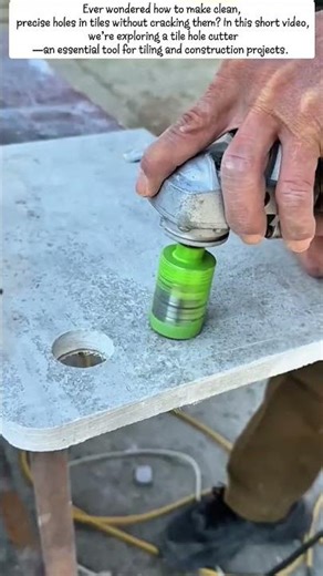 Tile Hole Cutter: How It Works & Its Impact on Productivity