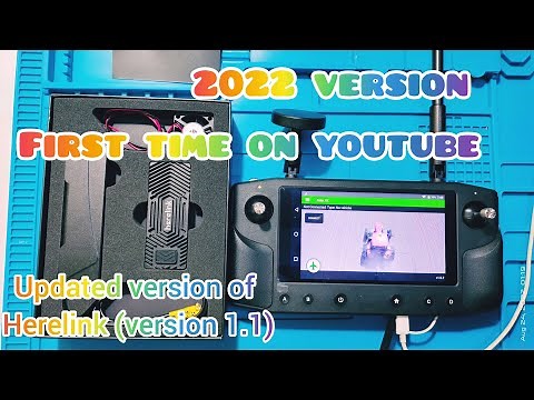 New Herelink 2022. Updated version(v1.1). full HD Drone video Transmission system. English subtitle