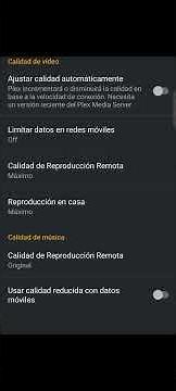 cómo configurar plex en celular