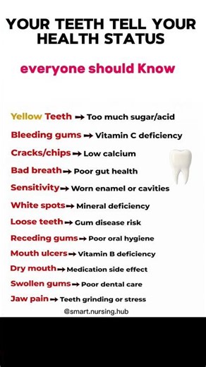 “Your teeth don’t just smile they speak about your health 🦷” #oralheath #oralwellness #smilesmatter
