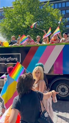 Helsinki pride 2026 🇫🇮🌈 #shorts