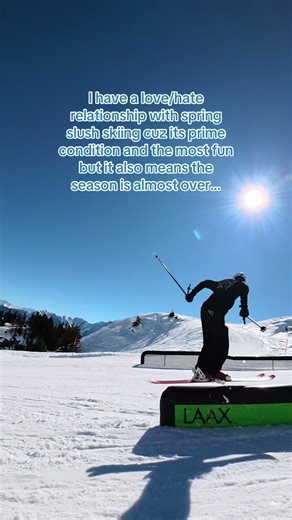 Embracing Spring Slush Skiing Fun